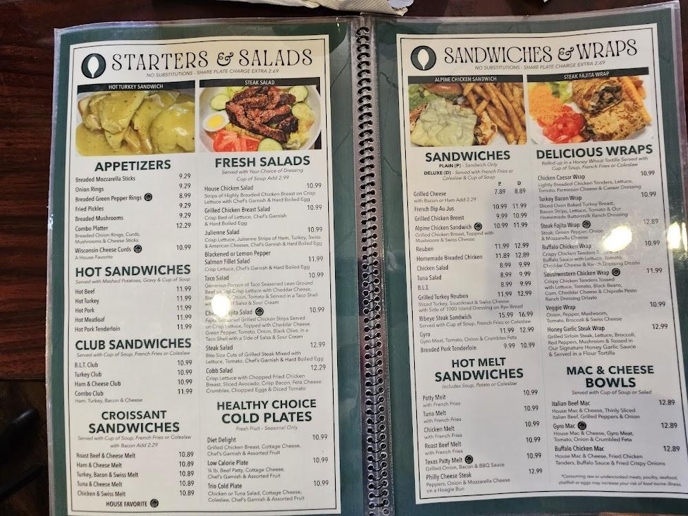 Grubsteakers Restaurant Hamburger